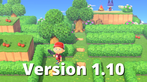 Animal Crossing New Horizons: Actualización y notas del parche de la versión 1.10