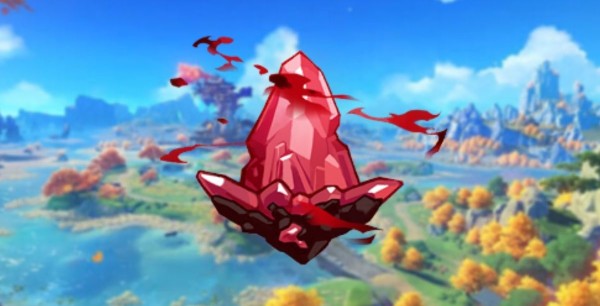 Genshin Impact - Ágata escarlata: Donde encontrarla y para qué sirve