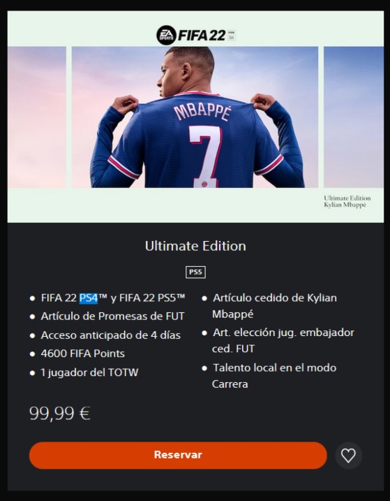 La edición Ultimate nos ofrece cuatro días de acceso anticipado ilimitado - FIFA 22