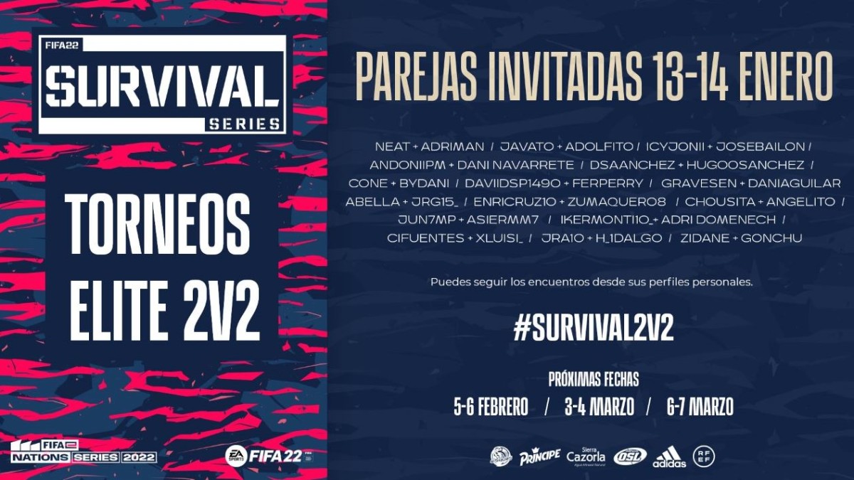 FIFA 22 El torneo Survival Series 2V2 busca a los próximos representantes de la selección española