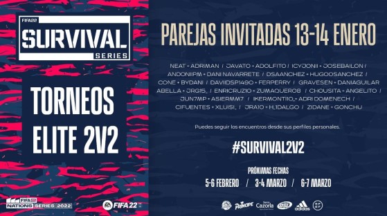 FIFA 22: El torneo Survival Series 2V2 busca a los próximos representantes de la selección española