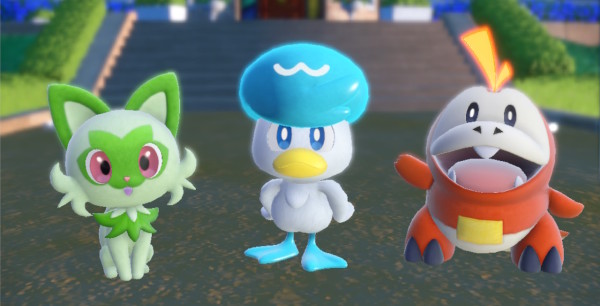 Pokémon Escarlata y Púrpura: ¿Qué inicial elegir entre Sprigatito, Fuecoco y Quaxly?
