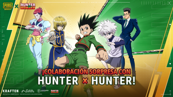 PUBG: Prepara tus cartera para tener a los protagonistas de Hunter X Hunter dentro de tus partidas con esta nueva colaboración