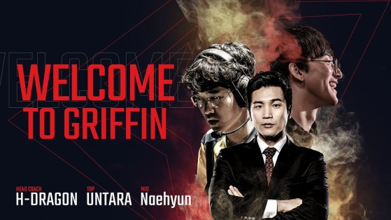 Griffin hace un trío (de fichajes): H-Dragon de entrenador, Untara de top y Noehyun de mid
