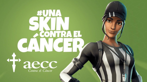 La AECC pide a Fortnite una skin para representar la lucha contra el cáncer