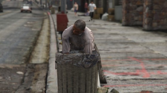 Lo que GTA V ya mostraba sobre la crisis homeless de Los Angeles en 2013
