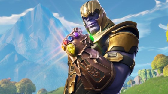 Thanos también ha aparecido en el BR. - Fortnite : Battle royale