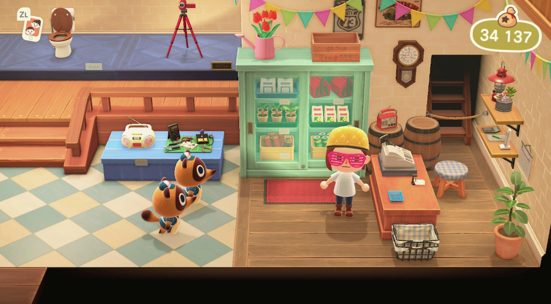 Animal Crossing New Horizons Cómo mejorar la tienda Mini Nook Millenium