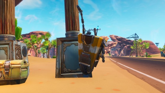 Fortnite: Desafío Encuentra el ojo de Claptrap y devuélveselo, Pandora