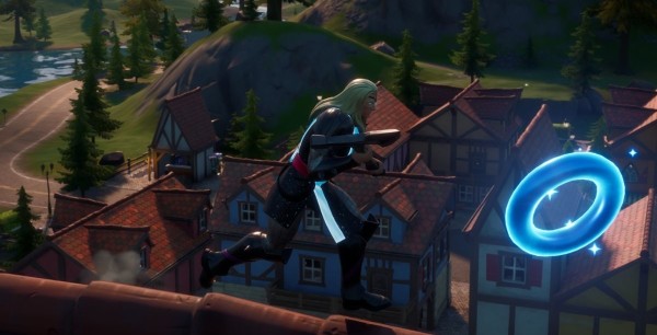 Fortnite: Reúne los círculos flotantes en Campo Calígine, desafío de la Semana 1, Temporada 4