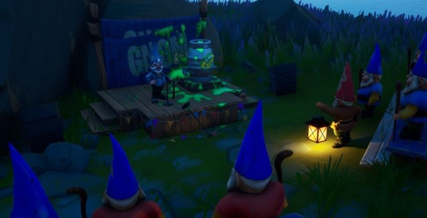 Fortnite: Desafío secreto La Charla GNOM, temporada 4, guía