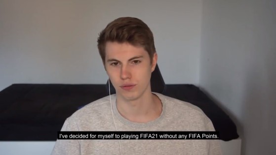 FIFA: Un pro se revela contra EA y competirá en FIFA 21 sin gastar dinero en sobres