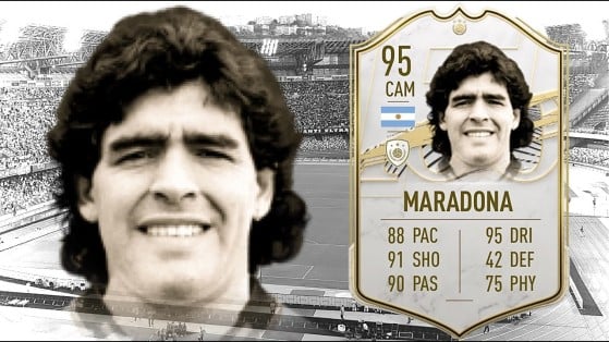 FIFA 21: FUT reacciona a la muerte de Maradona y su icono sube a precios astronómicos