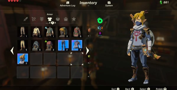Guía de Zelda BotW: Cómo conseguir el conjunto de sigilo