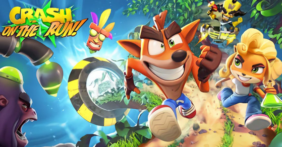 El frenético Crash Bandicoot: On the Run! para móviles confirma su fecha de lanzamiento