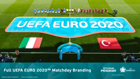 PES 2021 recibe la Eurocopa completamente licenciada con el Data Pack 6.0