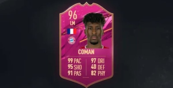 FIFA 21 Coman FUTTIES: soluciones baratas para completar el desafío: velocidad y desborde para FUT