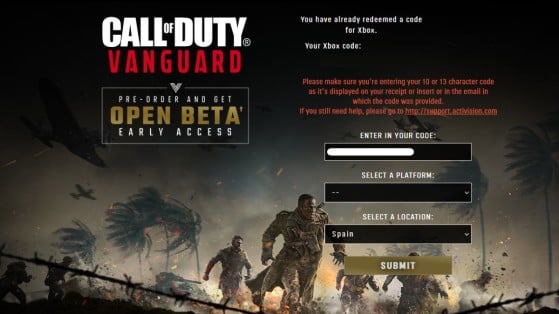 Si todo sale bien, deberíais llegar a una pantalla como esta - Call of Duty: Vanguard
