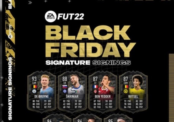 FIFA 22 arranca su evento especial en FUT por el Black Friday con nuevas cartas, SBC Flash y más