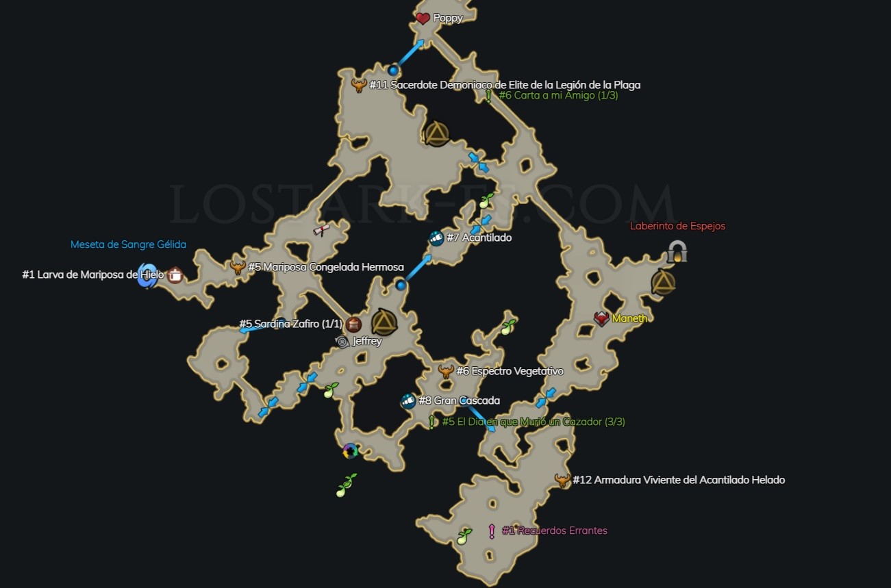 Lost Ark: Maneth, localización del World Boss del Acantilado de la
