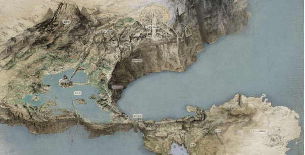 Elden Ring: Mapa completo de todas las regiones y áreas subterráneas