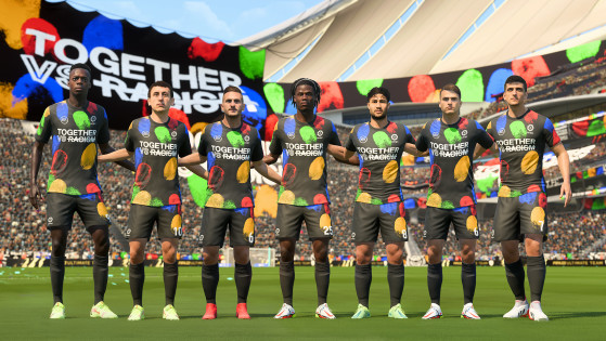 FIFA 22 y LaLiga se unen contra el racismo con una camiseta especial para Ultimate Team