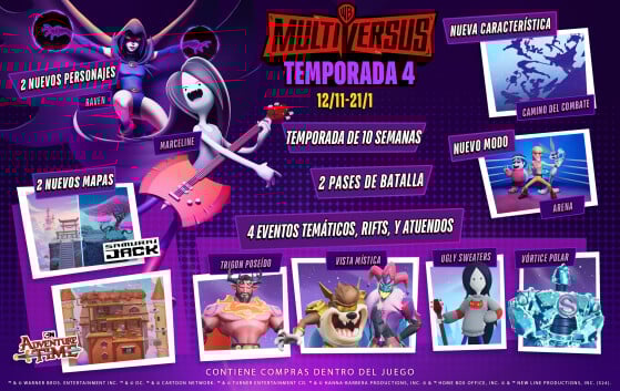 Multiversus: La magia demoníaca se une al juego, Raven estará presente como un nuevo personaje jugable.