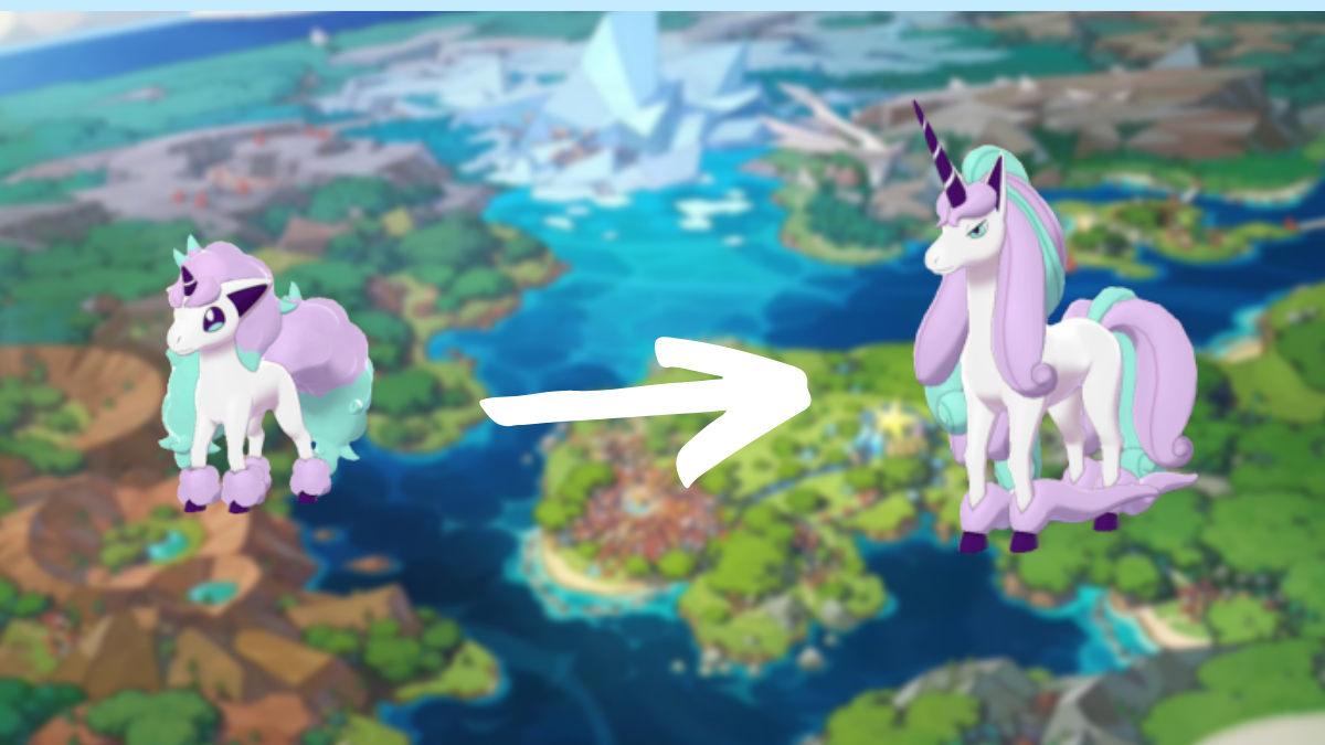 Nintendo - Galarian Ponyta é um Pokémon Unicórnio do tipo